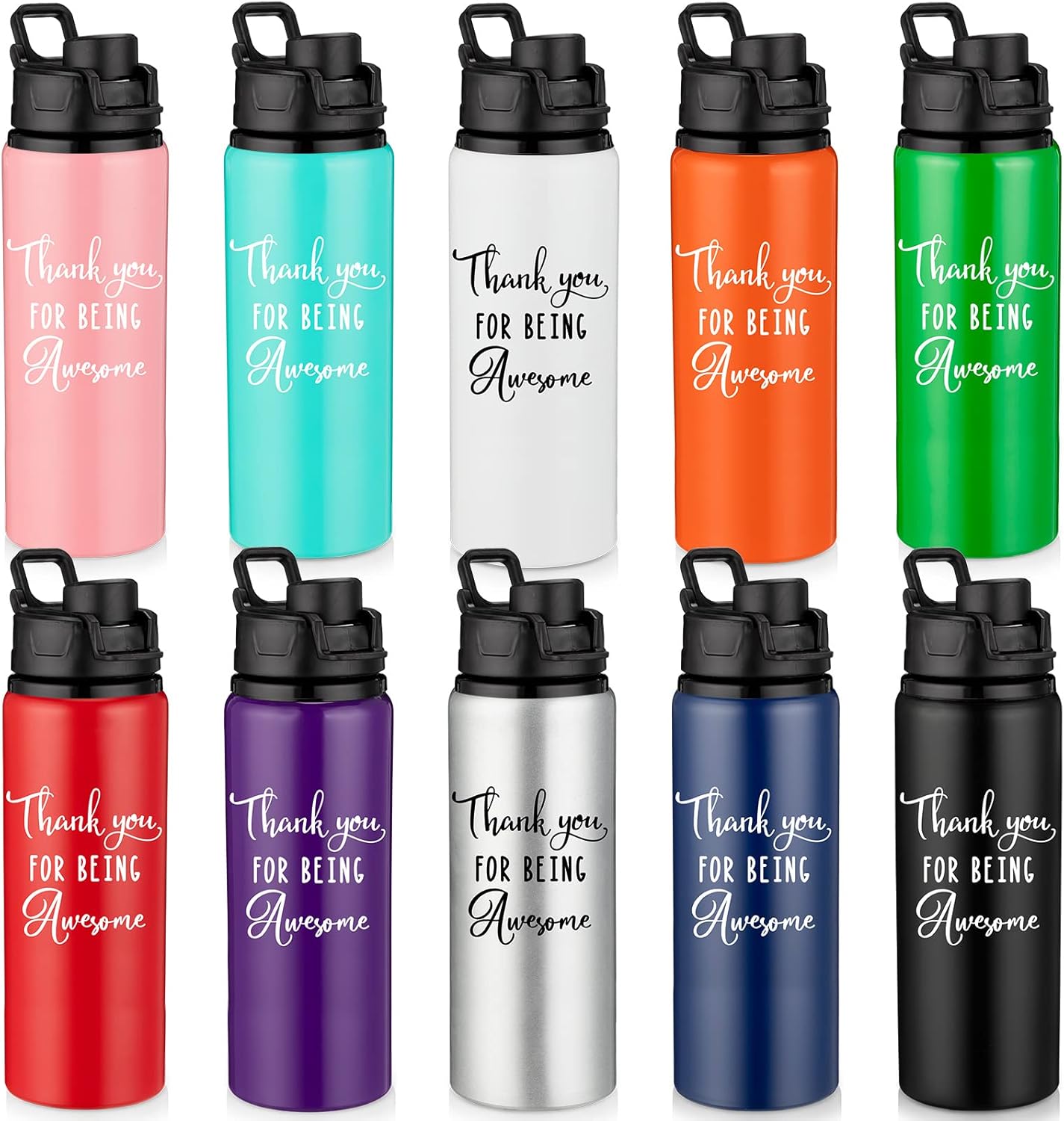 Thank You Appreciation Gift Bottle Bulk Aluminum Water
