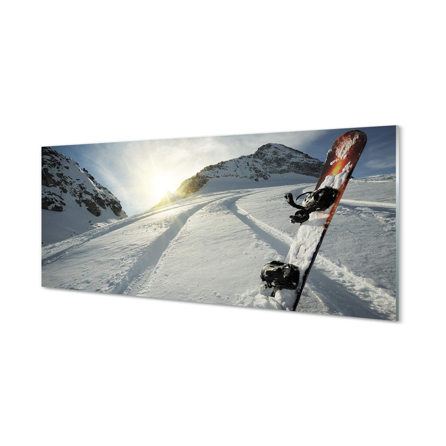 Tableau decoration murale sports d'hiver pour s'évader à la montagne