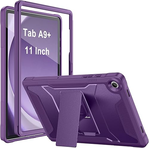 Soke Funda para Samsung Galaxy Tab A9 Plus 2023, con soporte incorporado, funda protectora resistente a prueba de golpes para tableta Galaxy Tab A9+