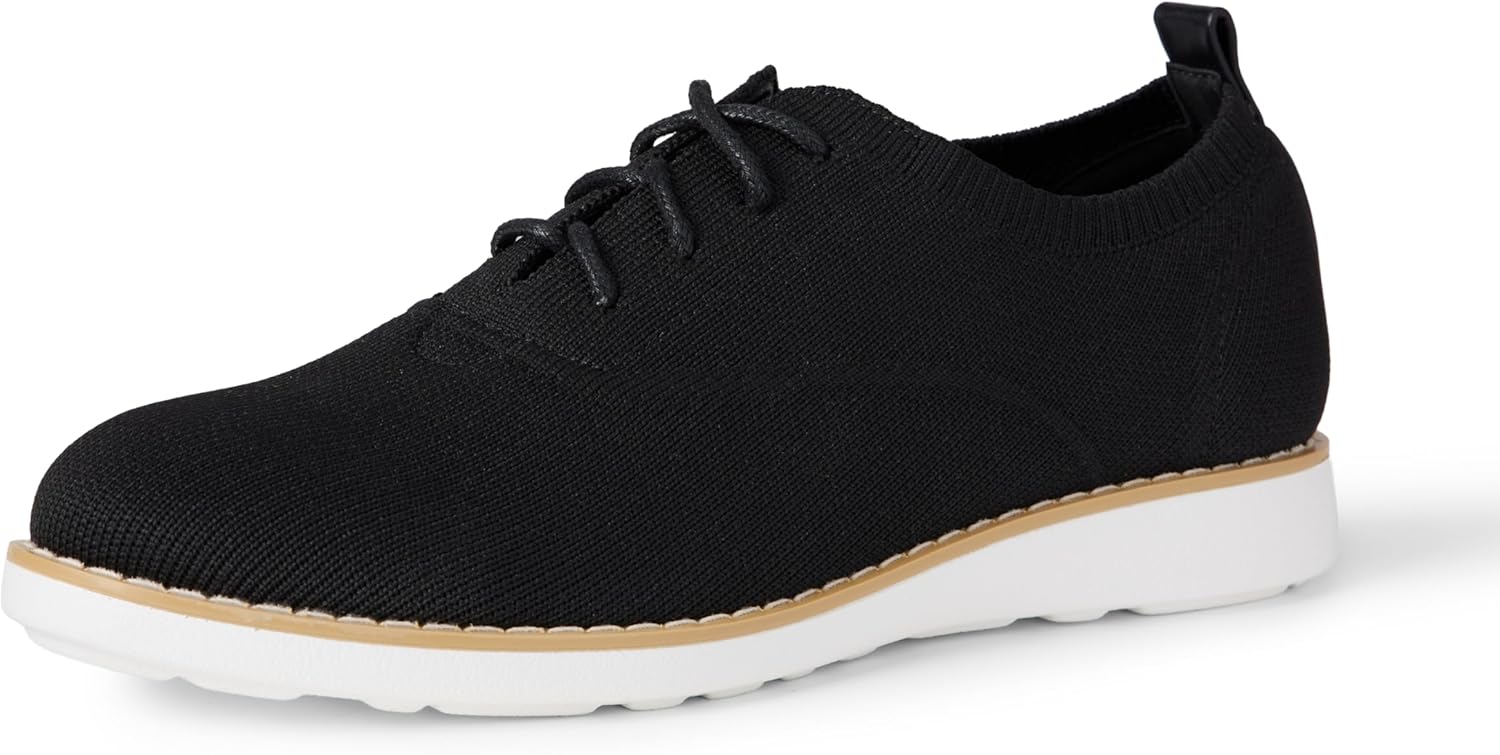 Amazon Essentials Women's Knit Oxford Dress Sneaker
