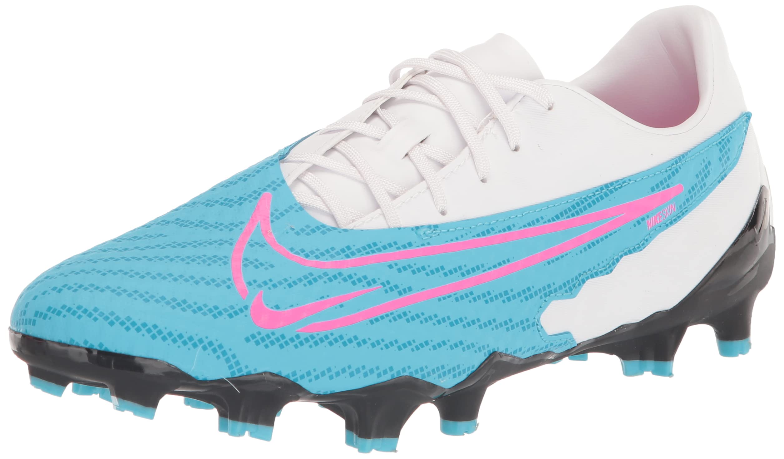 NIKE Phantom Gx Academy Fg/Mg Sneaker Baltic White Laser Blue 10.5