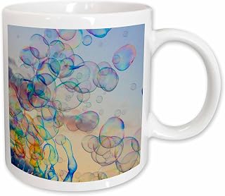 3dRose Soap bubbles. Place Bellecour. Lyon, France. 11oz Mug