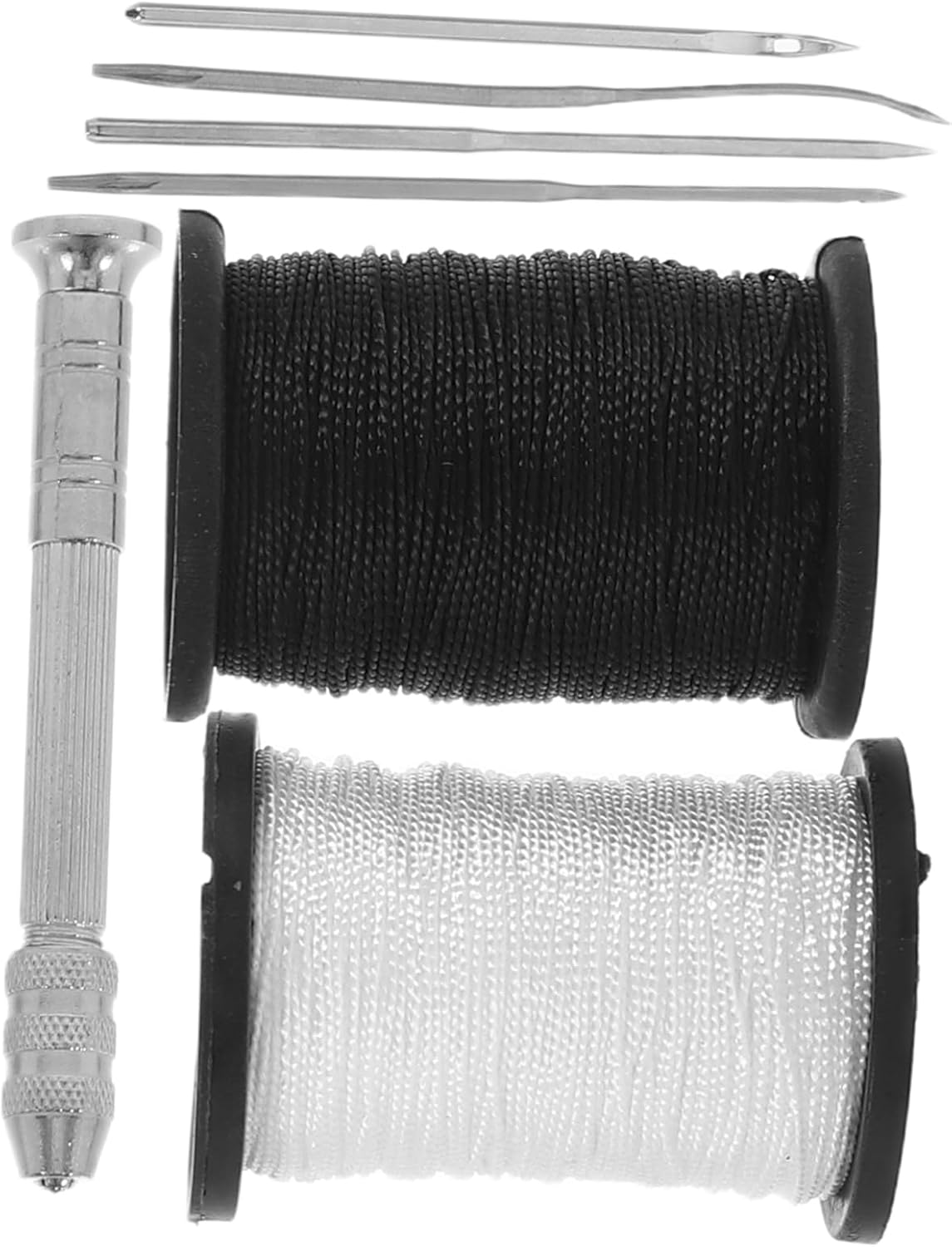 VILLCASE Alloy Awl Needles Thread Kit for Handmade Sewing Quilting and Upholstery Repair