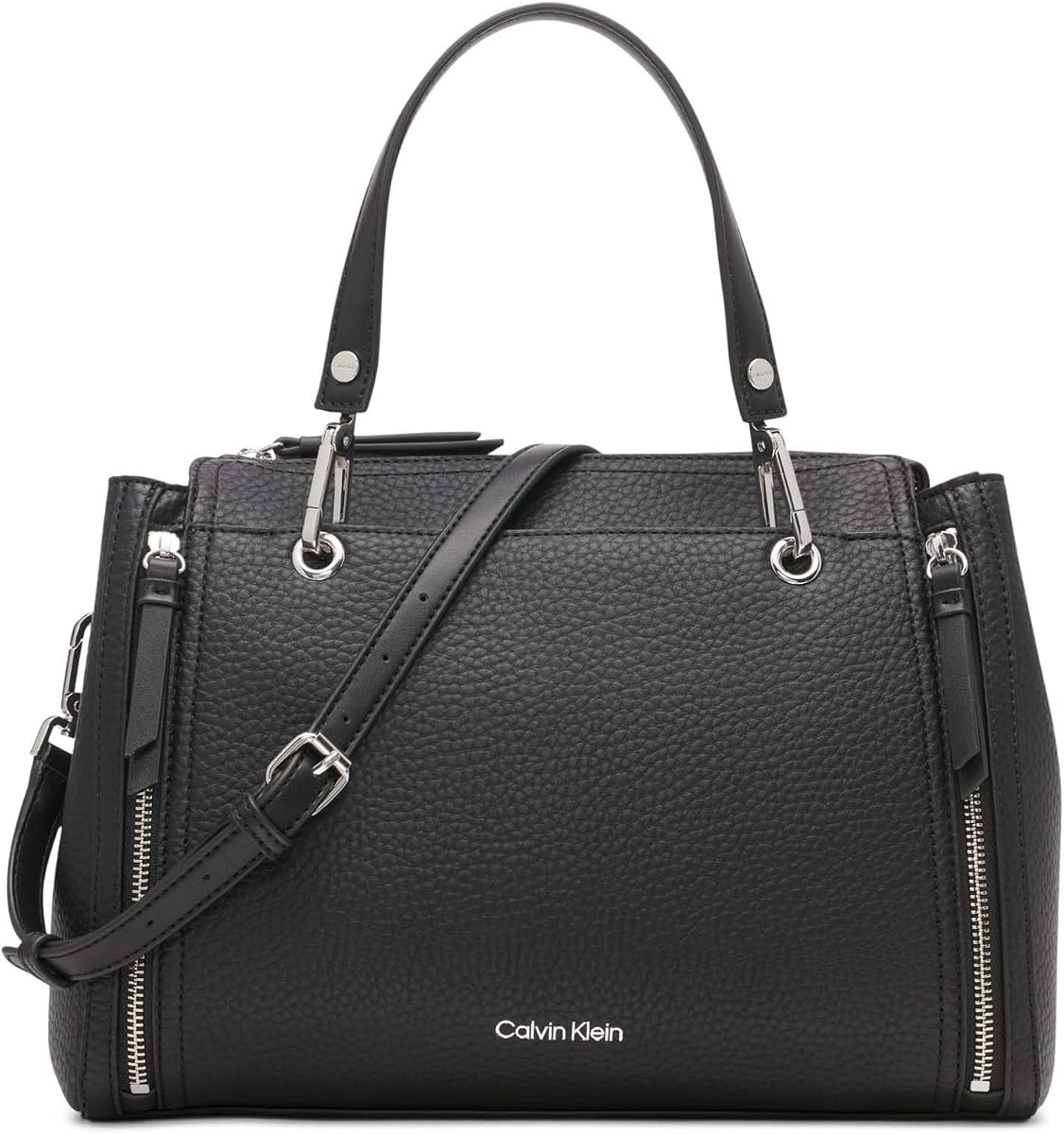 Bolso satchel de organización novedoso Bubble Lamb de Calvin Klein