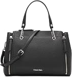 Calvin Klein Reyna Novelty Satchel, Combo Caramel, taille unique