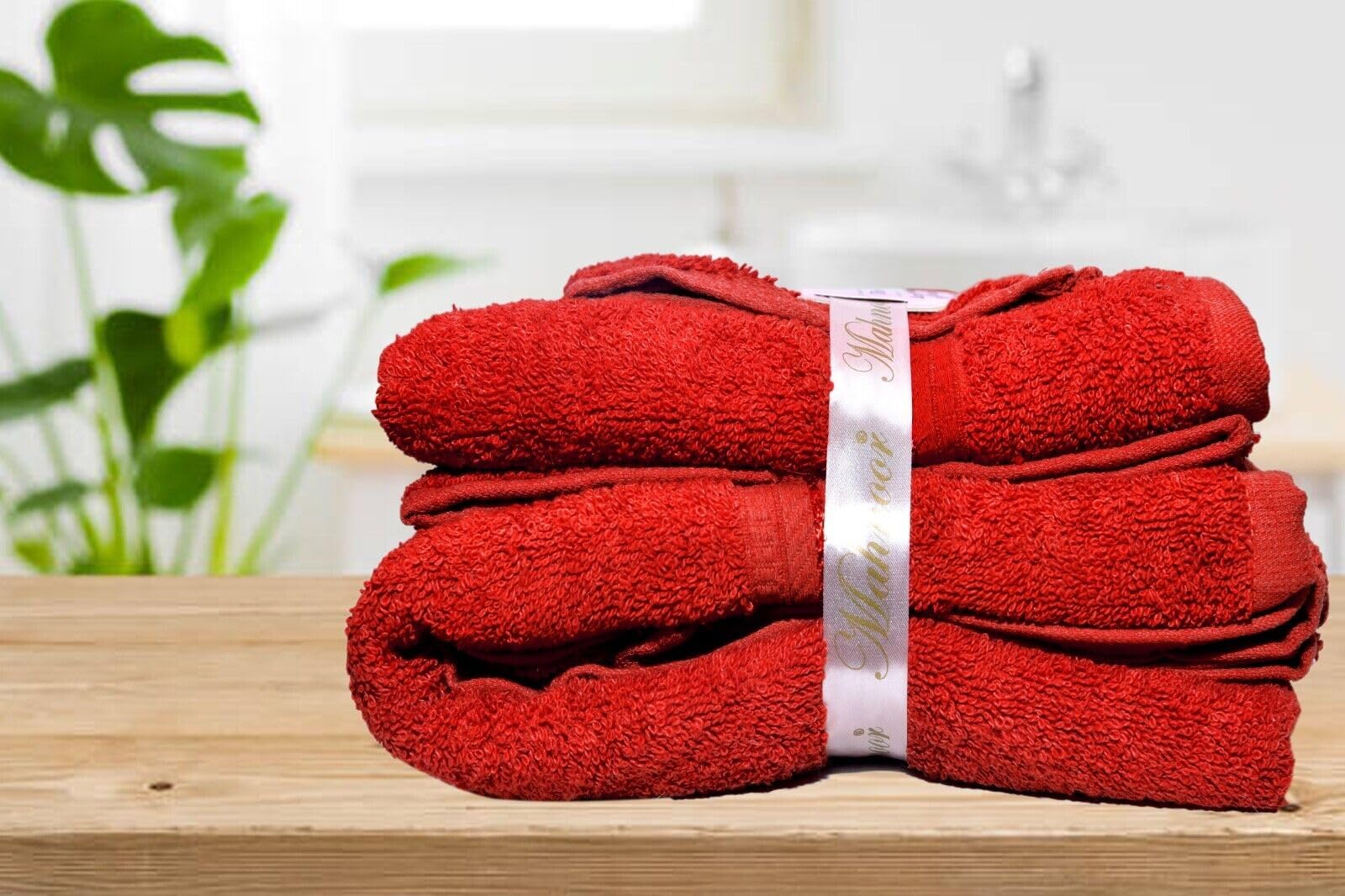 ARA CHOICE 1/3pcs Towel Set Bale Luxury 100% Egyptian Cotton Face Hand Bath Bathroom Towels Machine Washable Tumble dry low - Image 2