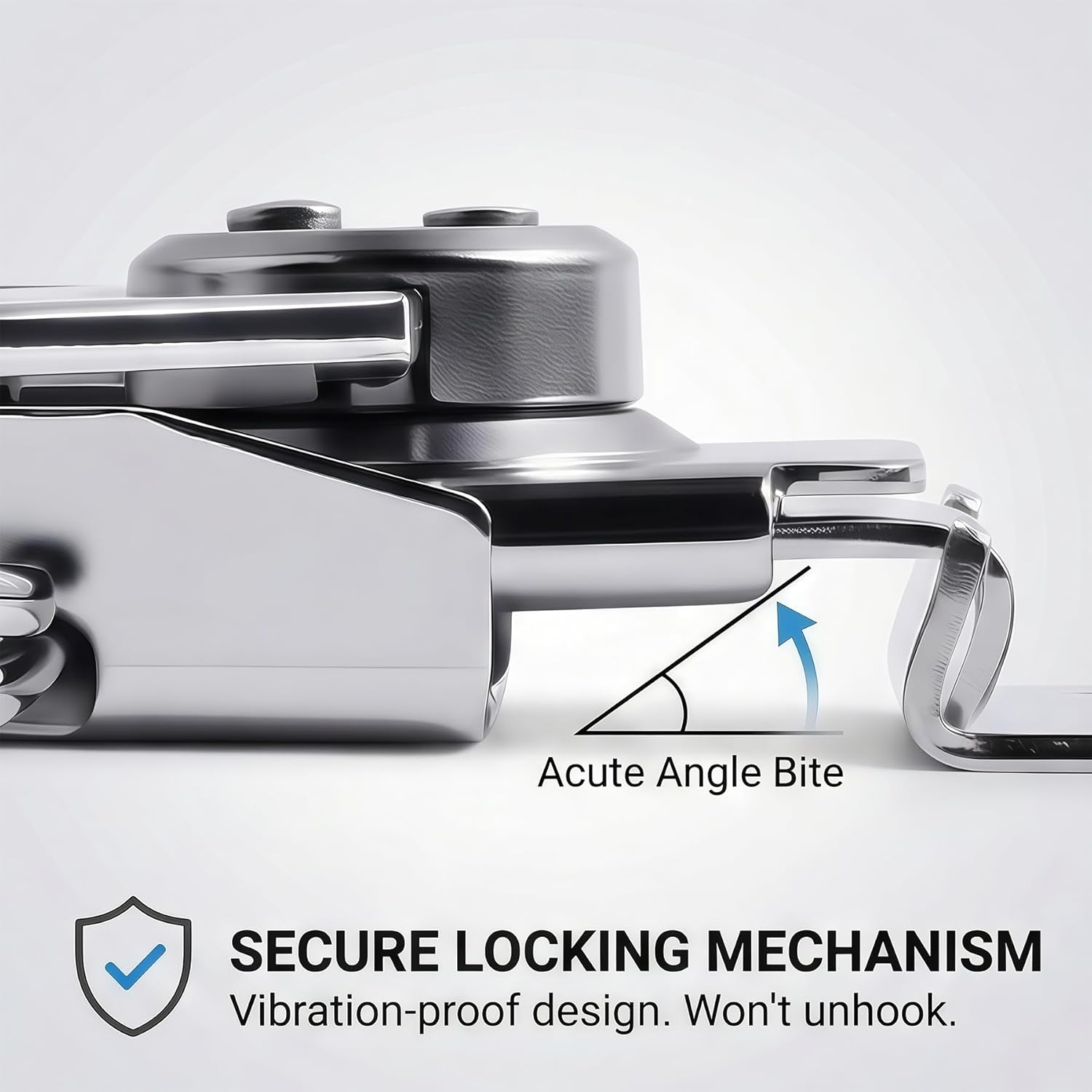 2 Pcs Spring Loaded Butterfly Twist Latch Silver Heavy Duty Butterfly Twist Latch and Keeper Iron Latches Hardware for Toolboxes, Flight Cases & Equipment Boxes2.31" x 2.58"