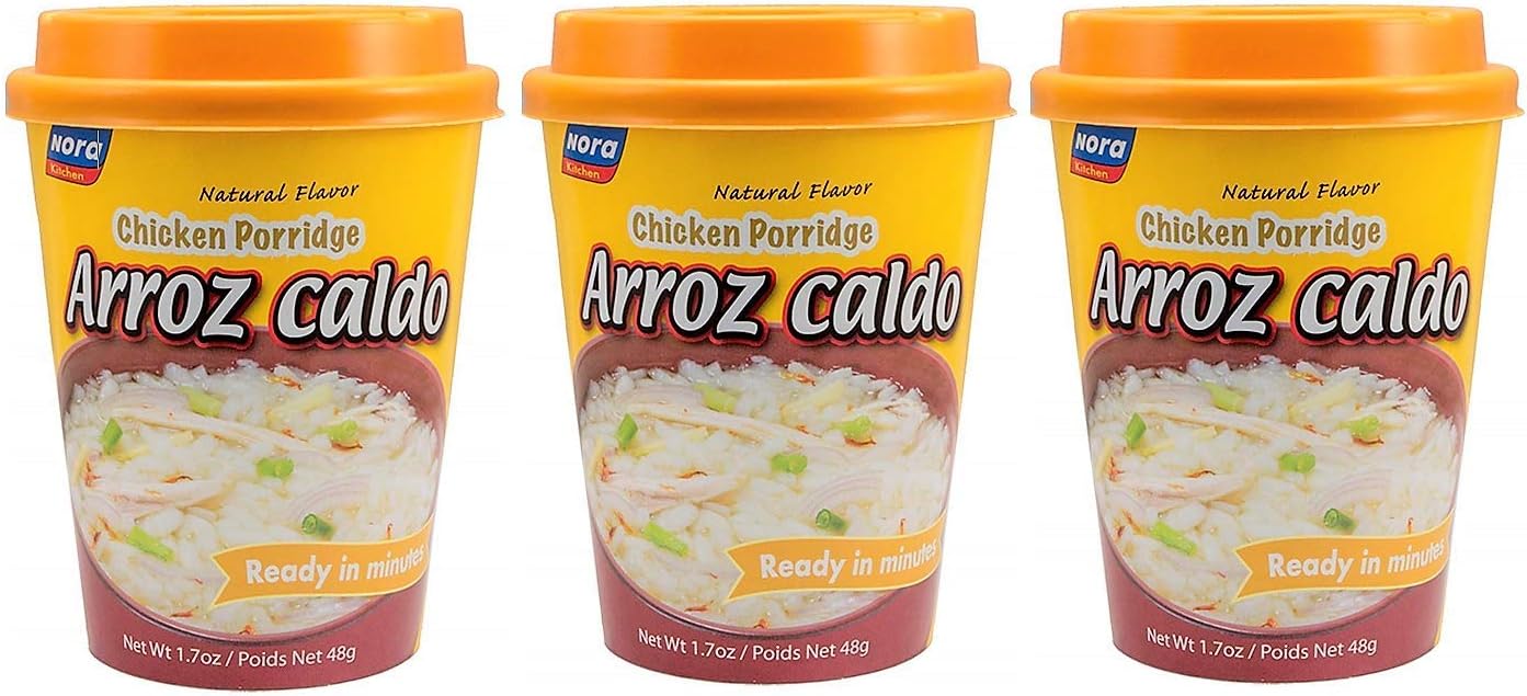 Nora Kitchen Soups & Porridge's (Arroz Caldo (Chicken Porridge), 3 Pack)