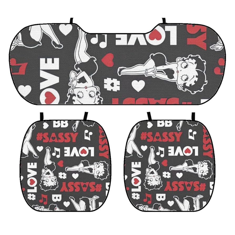 ベティちゃん クッション 2個セット Amazon.co.jp: ベティちゃん Bettyboop 車の座布団 カーシート