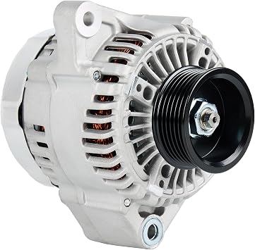 SANKAKU Alternator Compatible with Honda Accord 2.3L L4 1998-2002, with Acura CL 2.3L L4 1998-1999, Replace 101211-9990 13767N, 12V 80Amp CCW 6-Groove Pulley