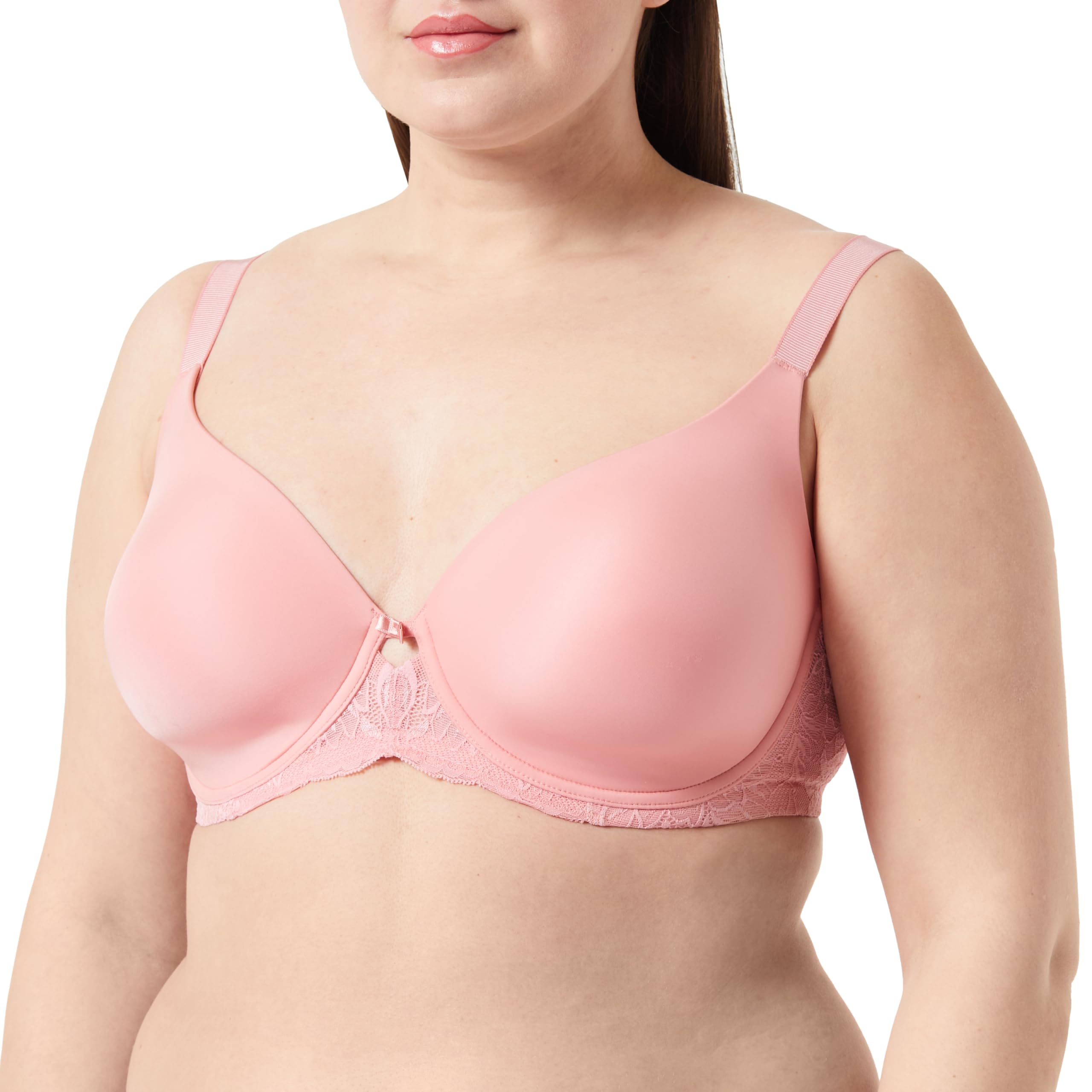 Triumph Women's Amourette Charm T WHP01 Bra, Peach Blossom, 36D