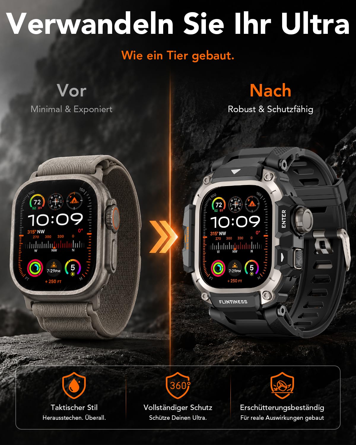 SPGUARD Pulsera compatible con Samsung Galaxy Watch 49 mm (2025/2024), correa de acero inoxidable, pulsera de metal para mujer y hombre, no para Galaxy Watch Ultra