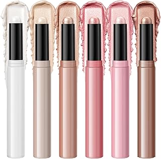 6Pcs Highlighter Stick Cream Contour Stick Ma...