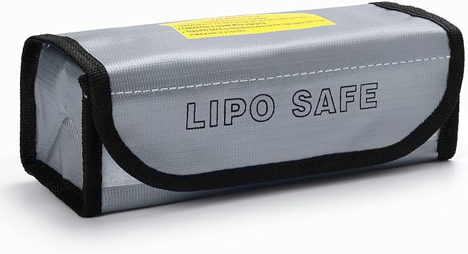 Borsa Ignifuga Per Batterie Lipo - 2 Pezzi, Sicurezza Durante La Ricarica, Per Droni E Modellini - Foto 10