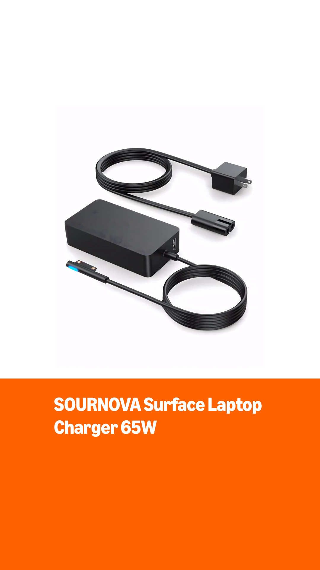 Amazon.com: Surface Laptop Charger - 65W for Microsoft Surface