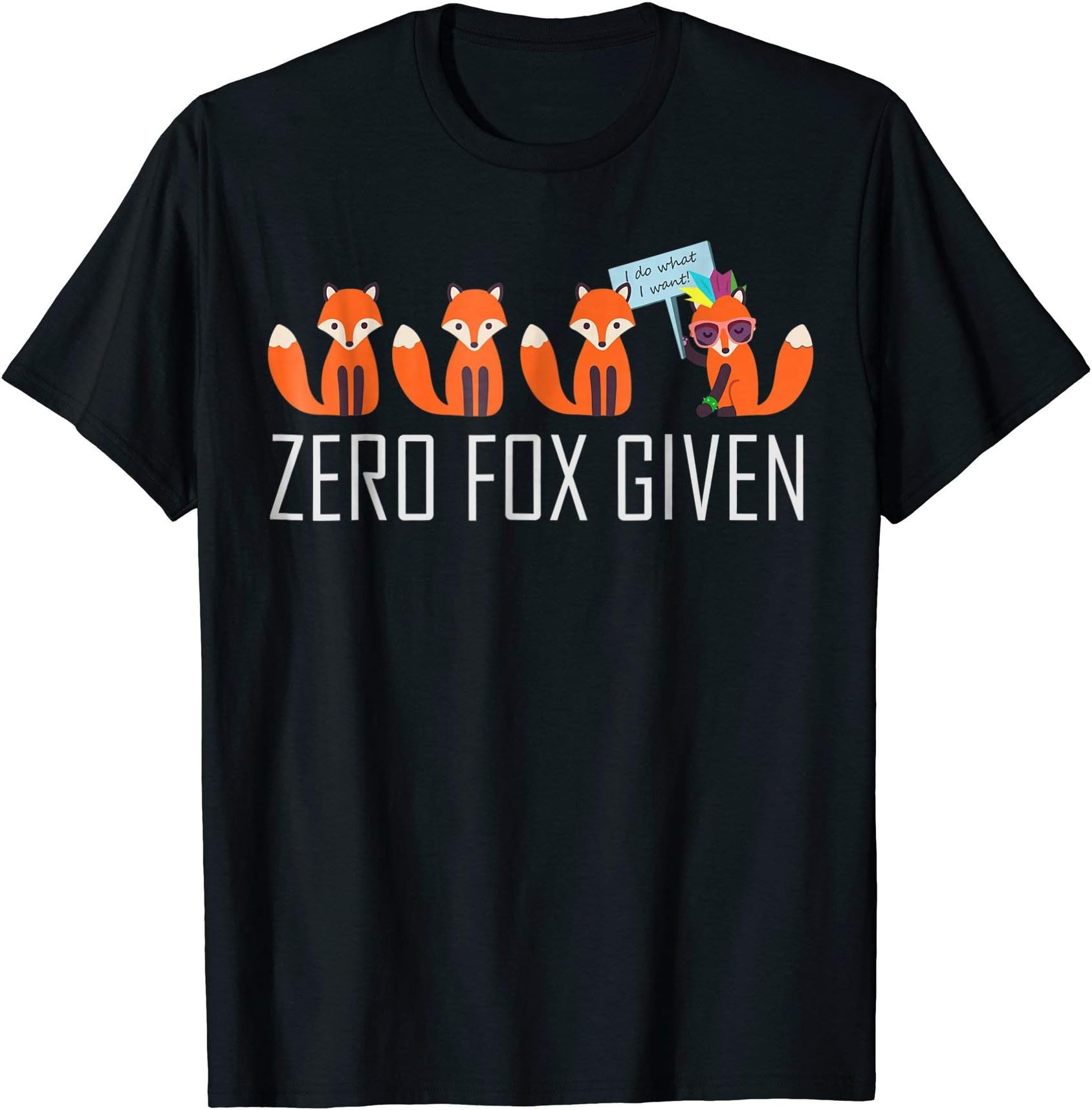 Fuzzy BlindspotZero Fox Given T-Shirt