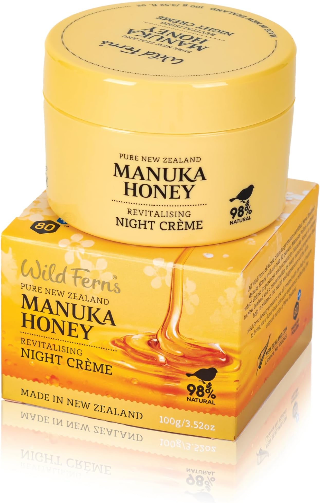 Wild Ferns Manuka Honey Night Cream for Dry to Normal Skin