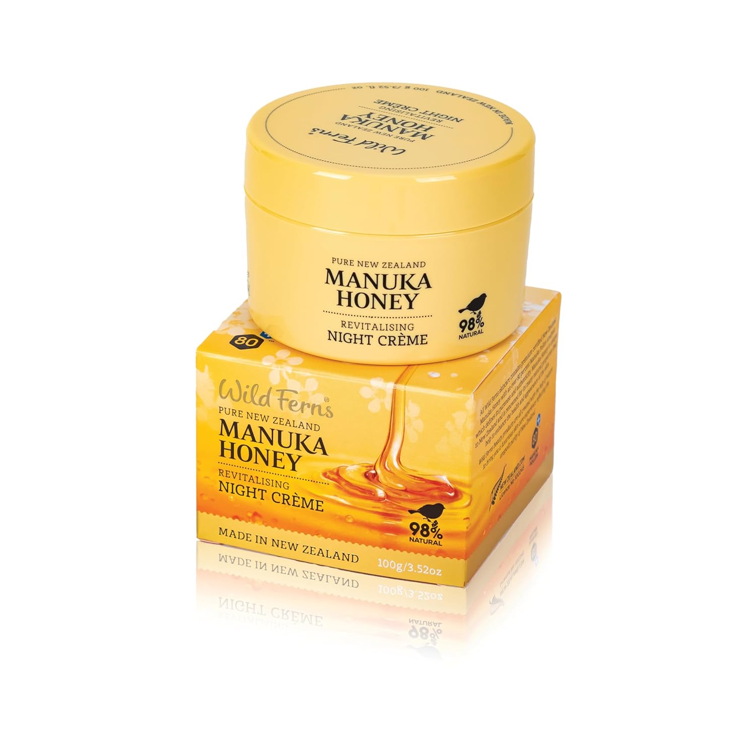 Wild Ferns Manuka Honey Revitalising Night Crème 100g