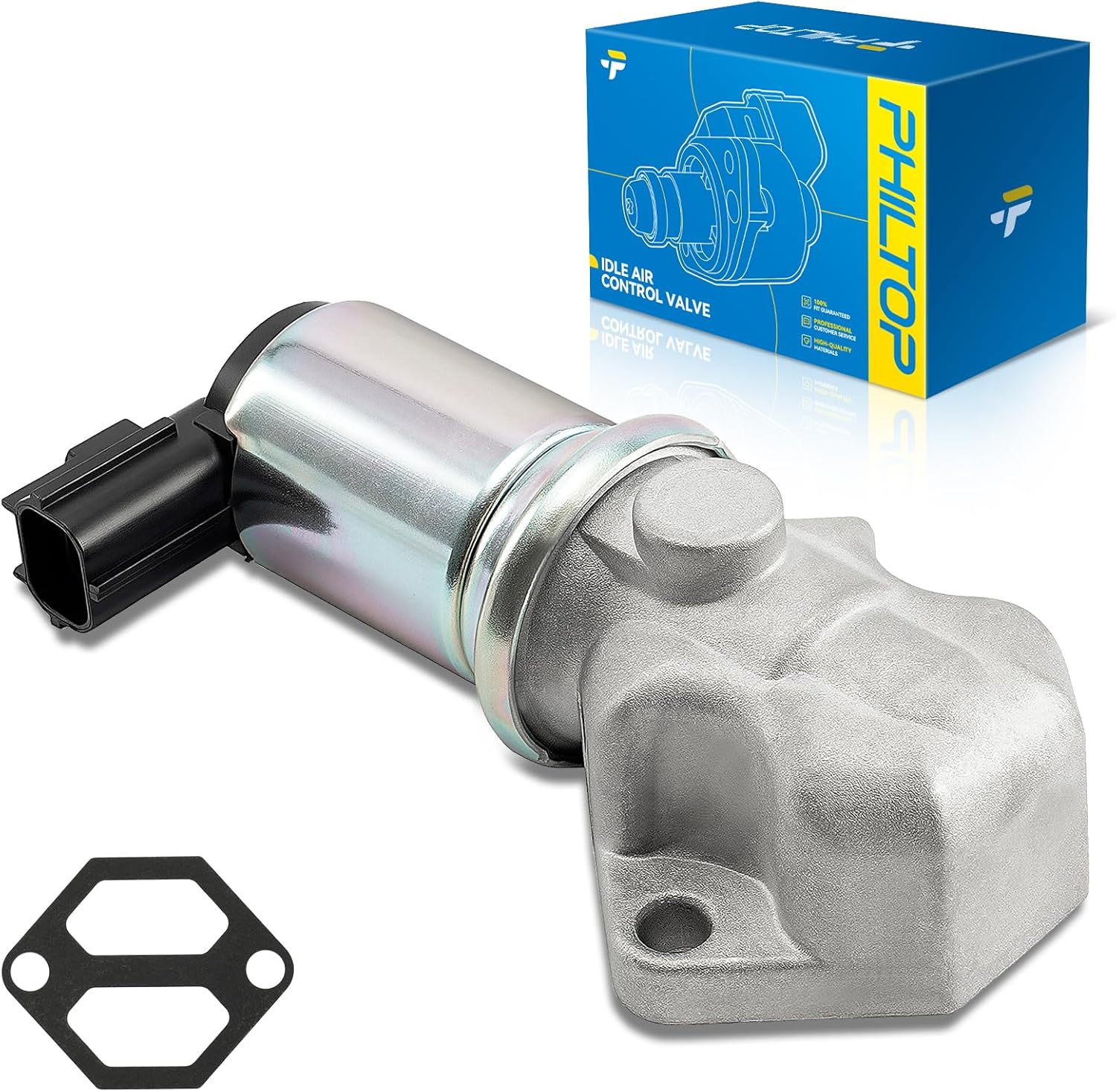 PHILTOP AC270 Idle Air Control Valve Compatible with Ford Escape 2001-2002 3.0L,Taurus 2000 3.0L,Mazda Tribute 2001-2004, MPV 2002-2006, Sable 2000 3L