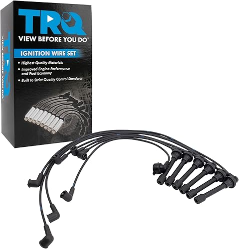 Miniatura 34 de TRQ Juego de cables de bujía de encendido del motor compatible con Hyundai Tucson Kia Sportage 2.7L Nrew