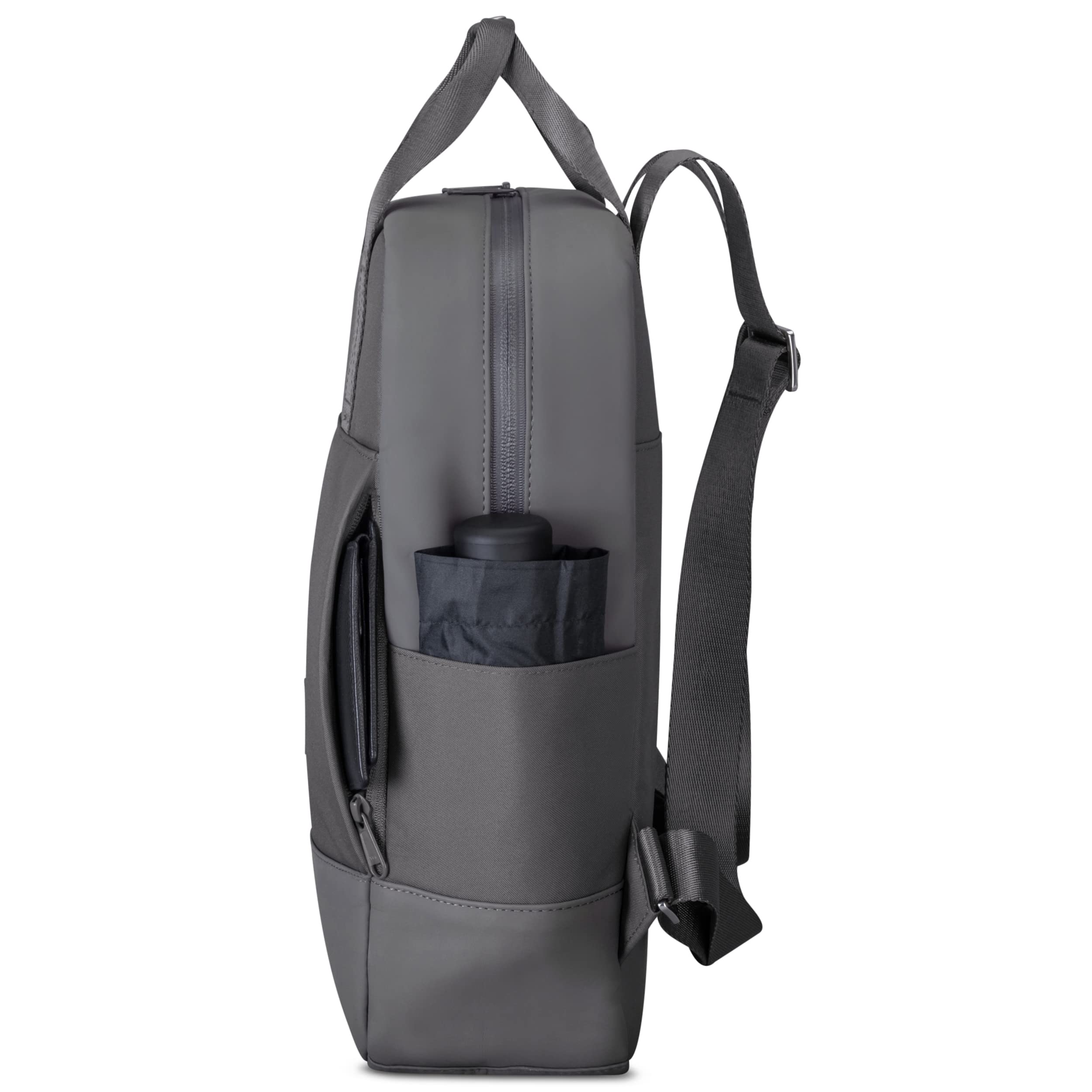 Johnny Urban Zaino Donna Grigio - Jona Medium - Elegante Zainetto alla Moda per Lavoro e Ufficio - Design Casual con Spazio per Laptop Portatile - Idrorepellente