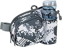 Vista 15 de Waterfly - Cangurera de senderismo con soporte para botella de agua para hombres y mujeres, para correr y pasear al perro, para iPhone 8 Plus