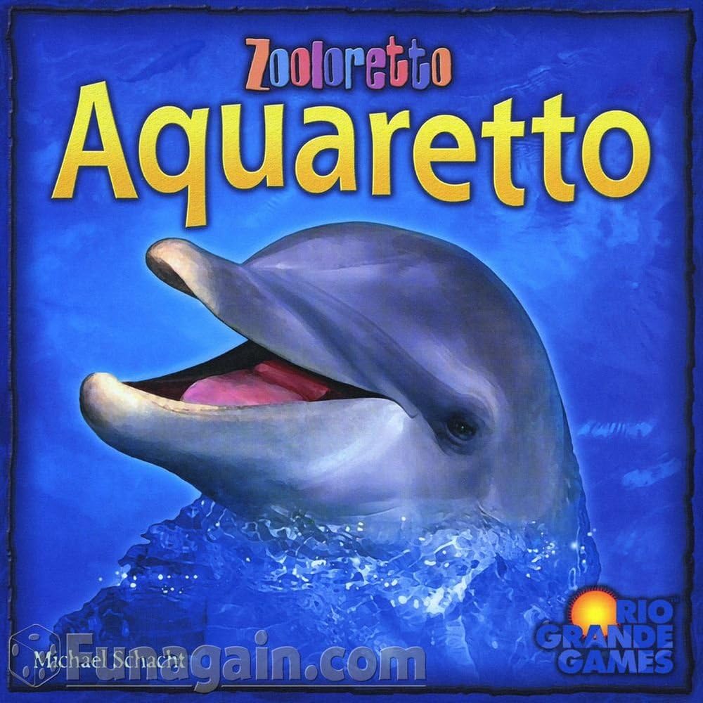 Rio Grande Games Aquaretto Strategy Board Game for 2-5 Players with High Replay Value