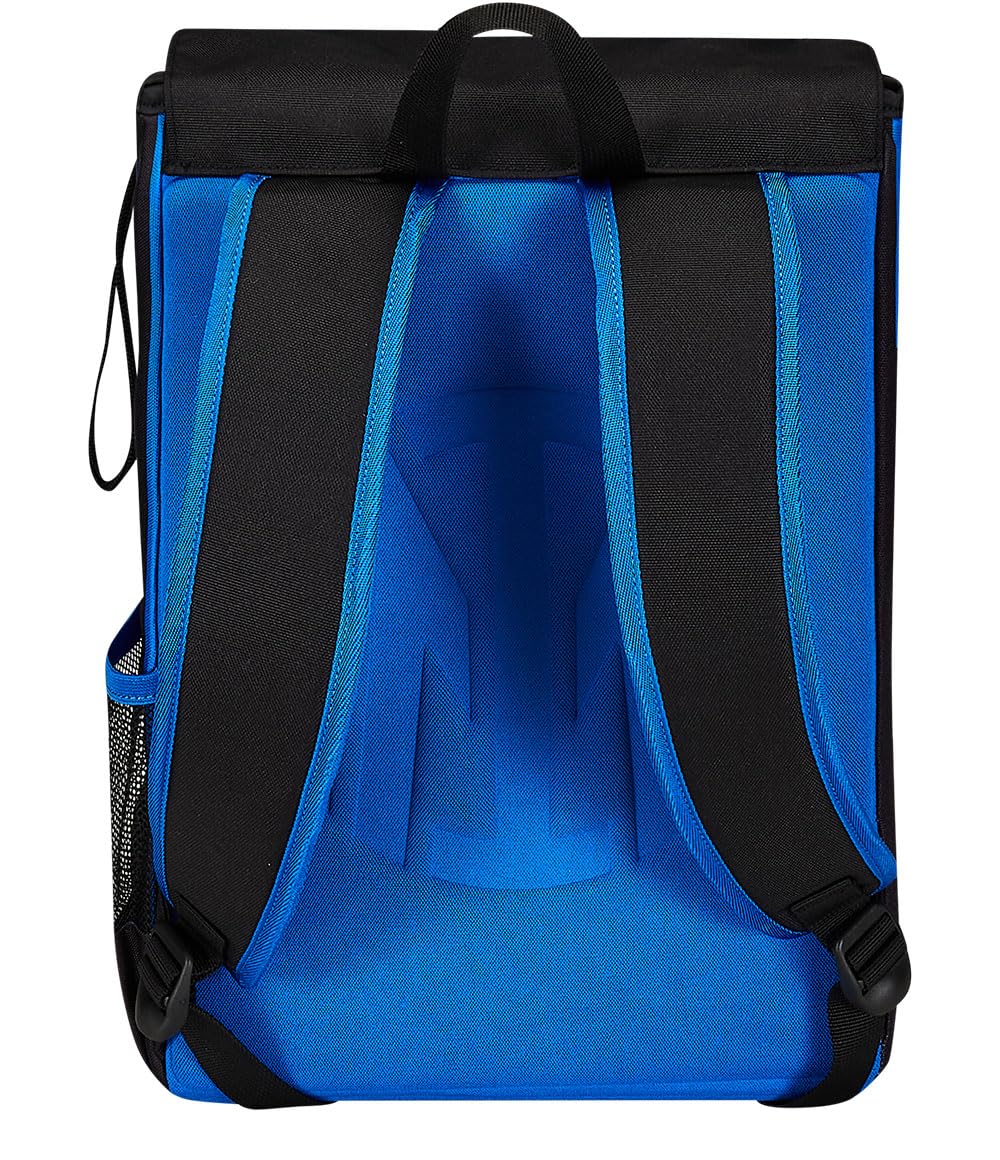 Seven Zaino Scuola Estensibile F.C. INTER Calcio - Fino Alla Vittoria, Nero Blu - Doppio Scomparto Sdoppiabile Con Zip e Tasca Porta Borraccia, Per Bambino