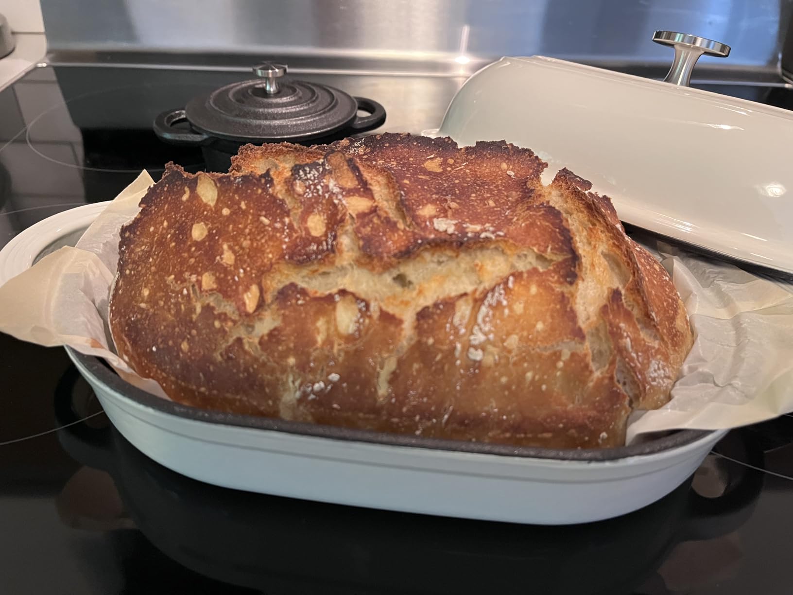 Customer photo of the Oval Bread Oven