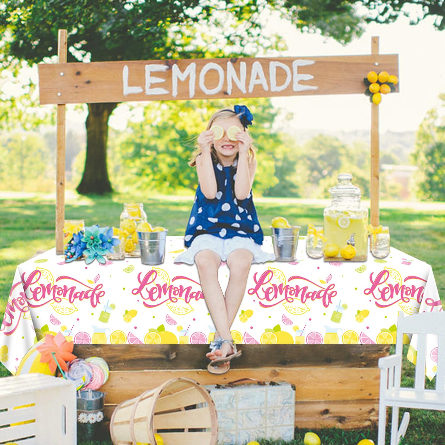 Lot De 4 Nappes Rectangulaires En Plastique Jaune Pour Fête D