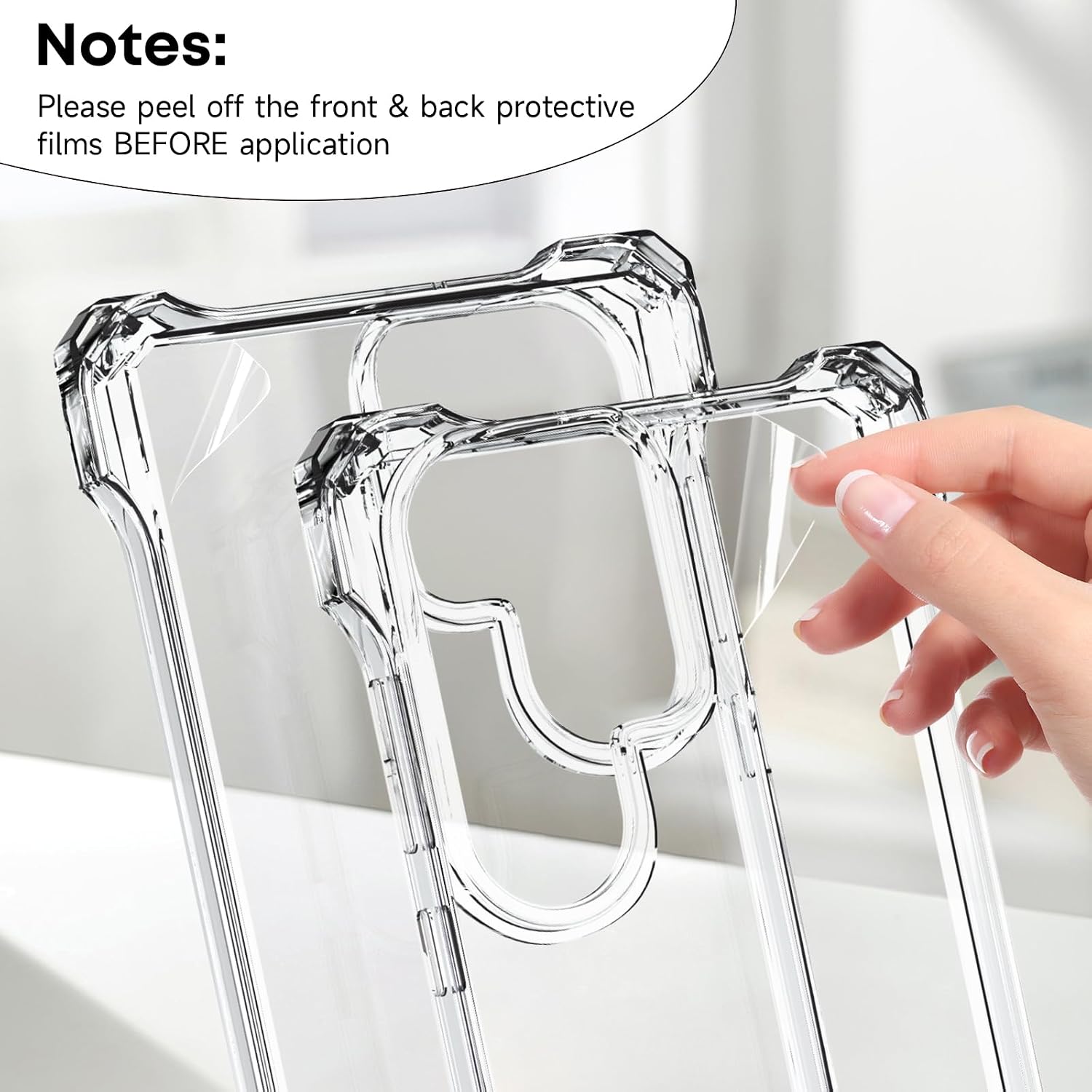Strap Case for Samsung Galaxy S26 Ultra Crossbody Rope, Women Anti-Shock Cover with Adjustable Neck Cord Strap, Transparent Clear PC Lanyard Phone Case for Samsung Galaxy S26 Ultra Summer