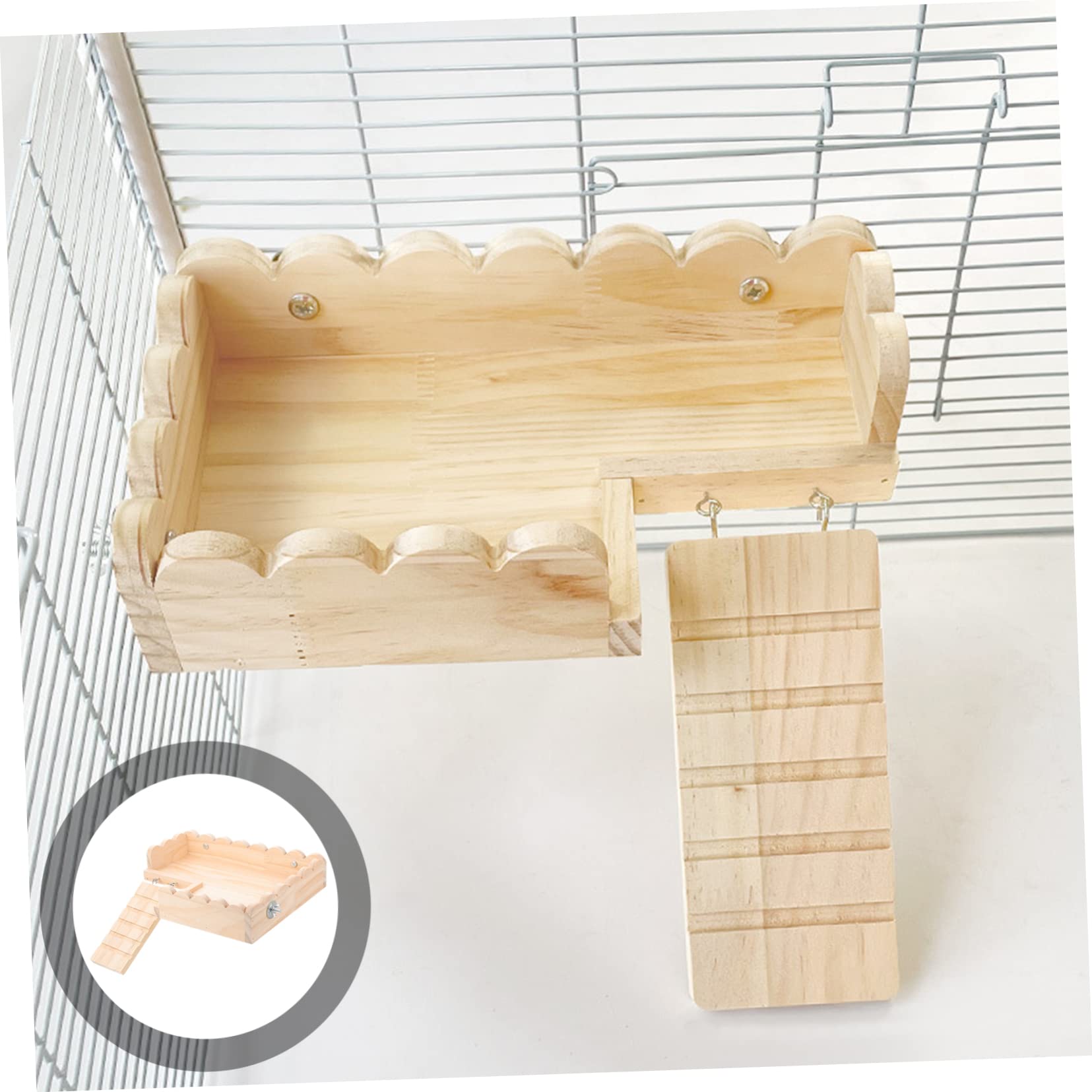 Hámster Juguete Conejillo De Indias De Juguete Pequeño Juguete para Mascotas De Madera Hámster Plataforma Hámster Tablero De Madera Hámster Accesorios Hámster Junta Pequeña