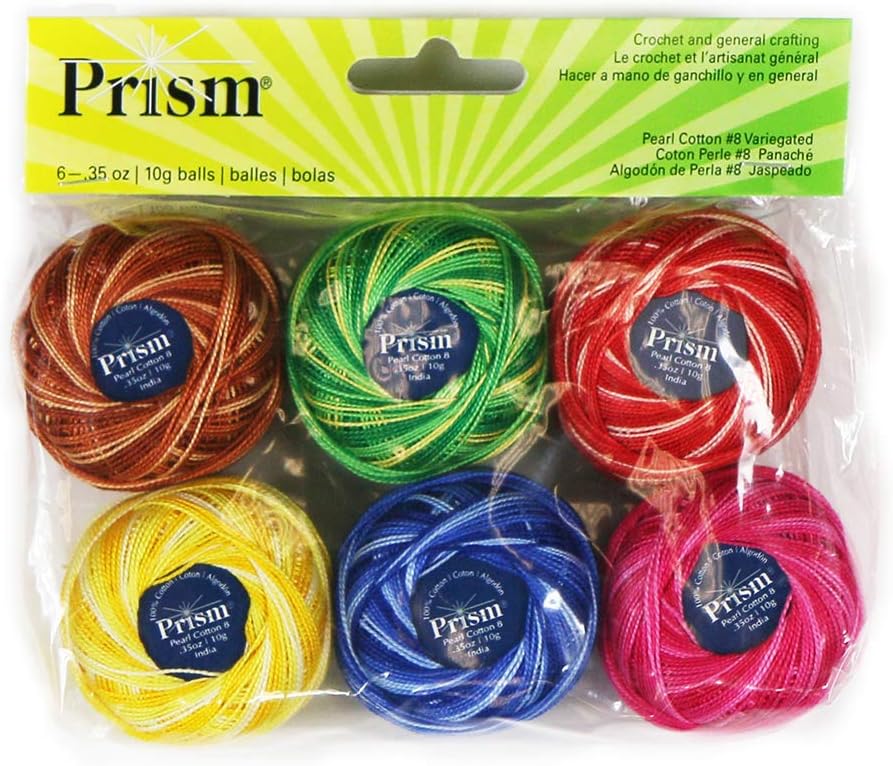 Amazon.com: DMC Prism Thread Packs (PRIPEARLVAR) : Arts, Crafts & Sewing