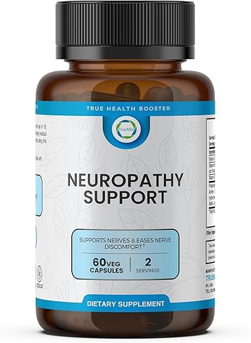 Suplemento para la salud neuropatía neuropatía y nerviosa con vitamina D3, B6, B12, acetil-L-carnitina, ácido alfa lipoico y benfotiamina apoya la