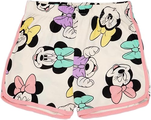 Miniatura 5 de Disney Pijama de Minnie Mouse para niñas Camiseta y pantalones cortos de Minnie Mouse para niños Diseño divertido de Minnie Mouse