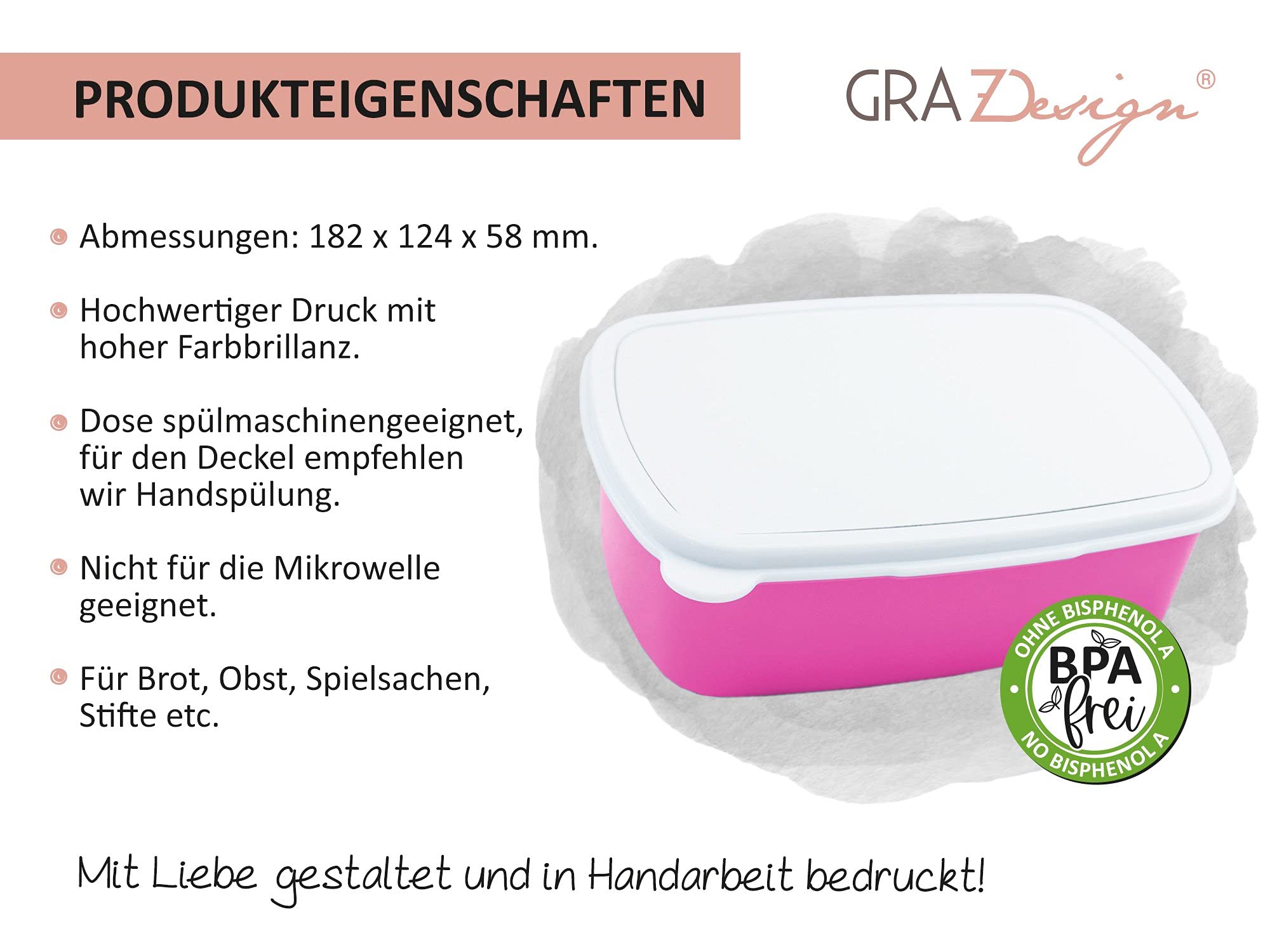 GRAZDesign Brotdose und Trinkflasche Set für Mädchen mit Namen | Meerjungfrau | personalisierte Lunchbox mit Trennwand Wasserflasche Edelstahl 500ml | Geschenk zur Einschulung, Kindergarten Start