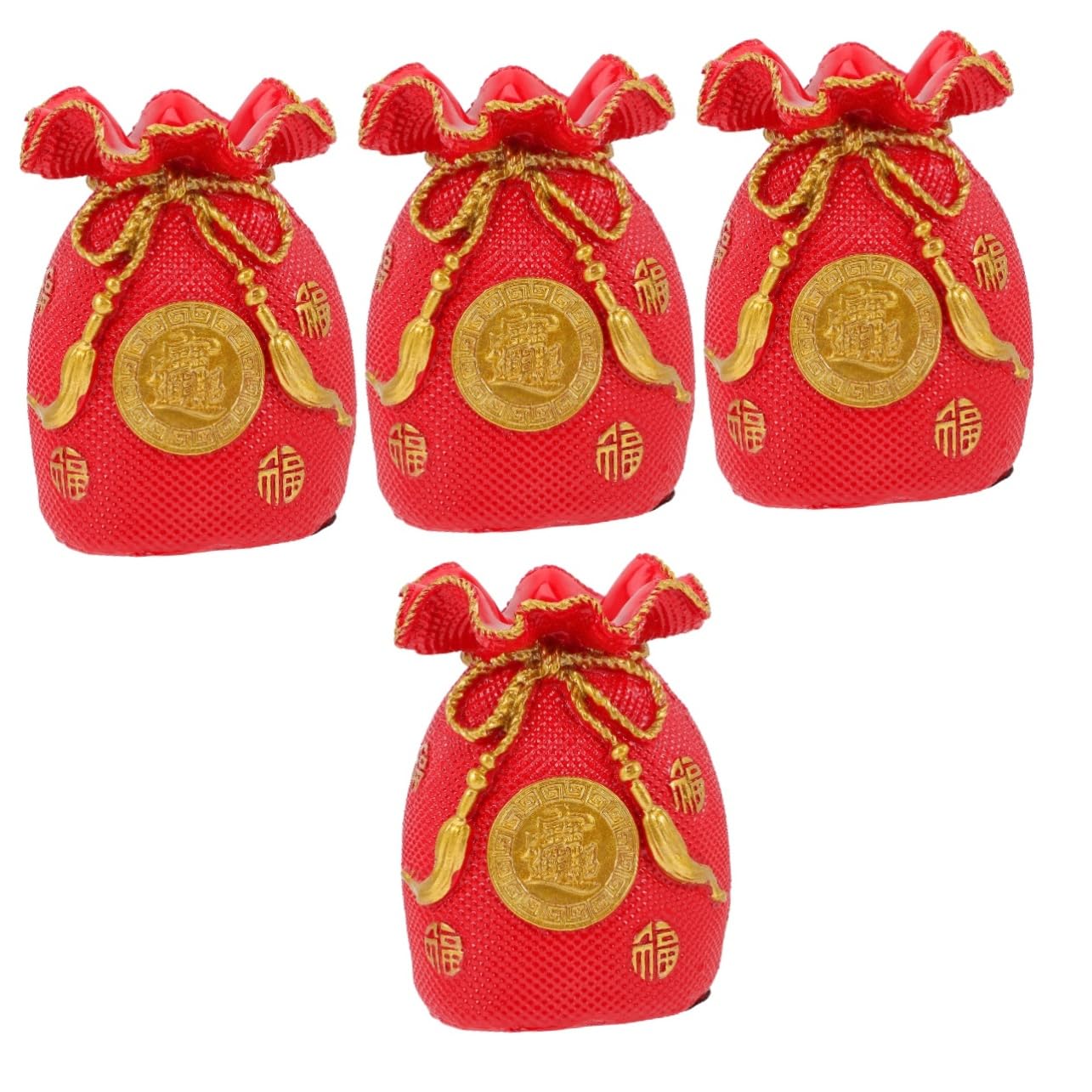 Figurine de table en résine ABOOFAN : 4 pochette de bénédiction pour déco