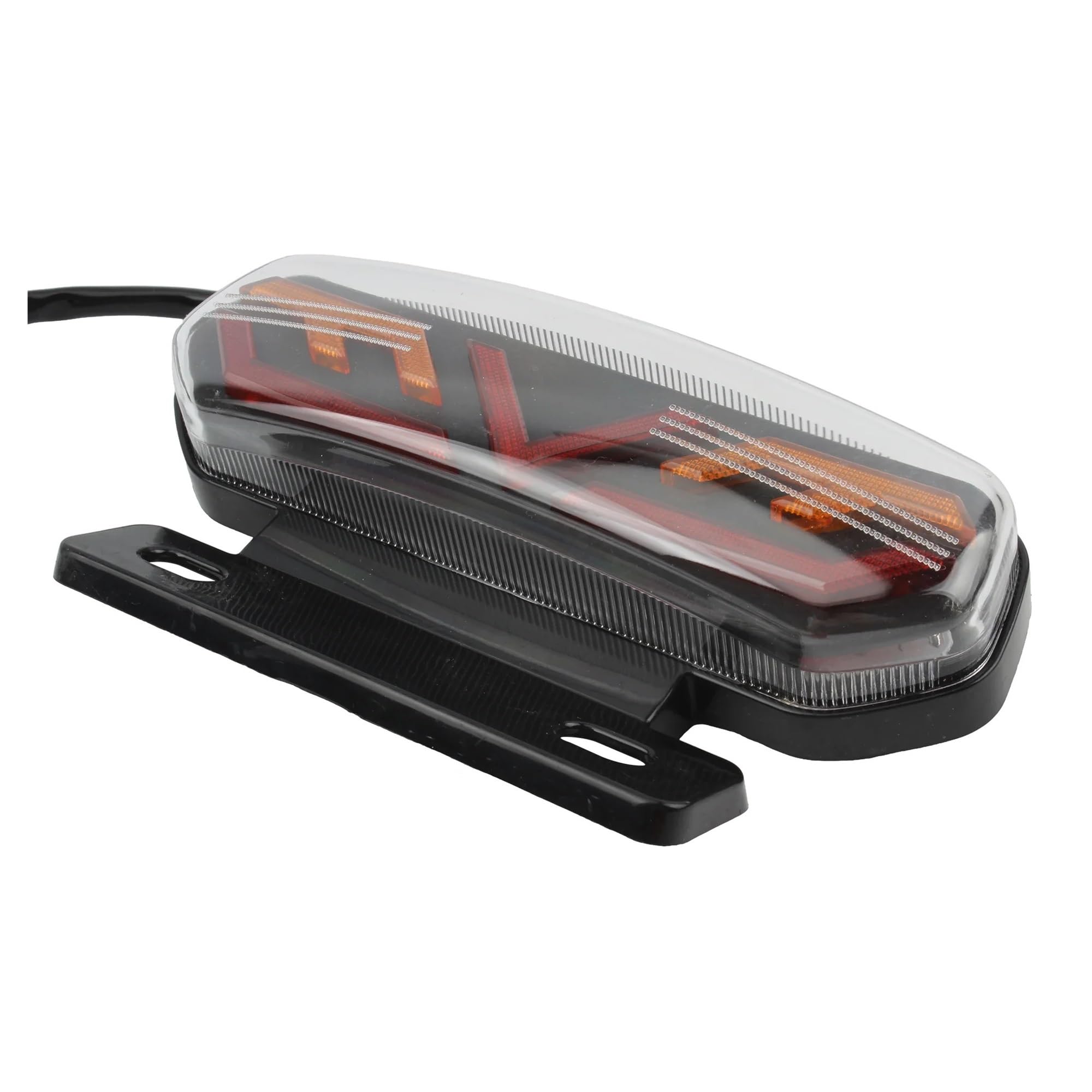 Luz de freno LED para motocicleta: piloto trasero 12V estanco de alta visibilidad para pit bike 7