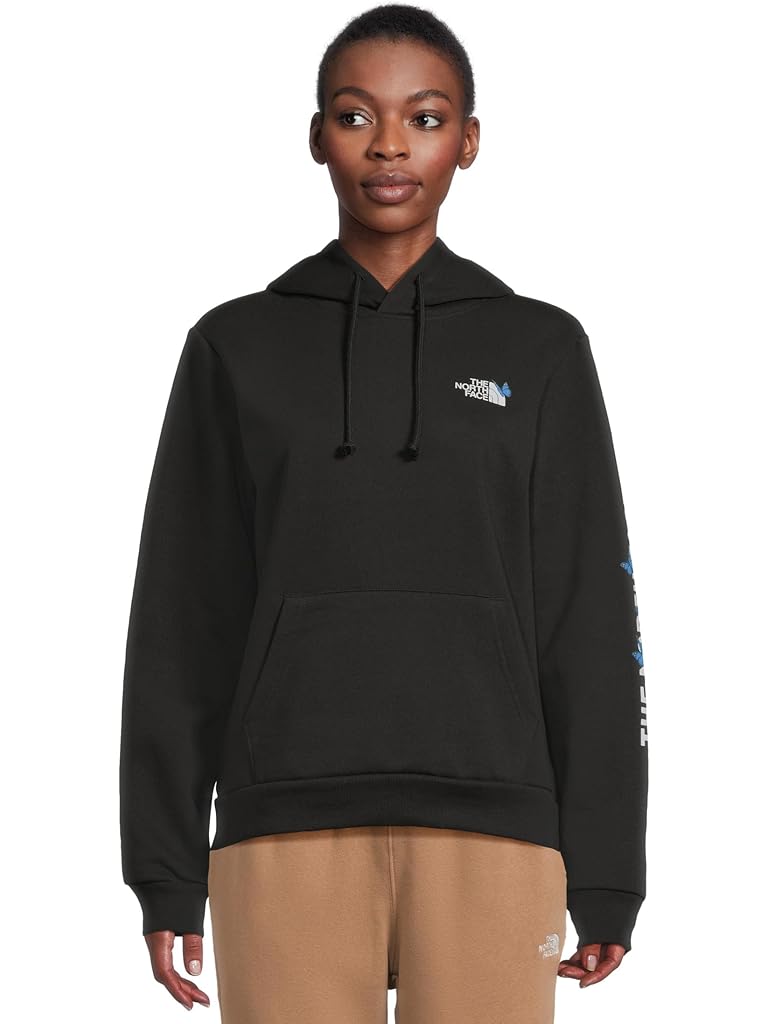 Black The North Face Evolution Butterfly Hoodie - Graphic