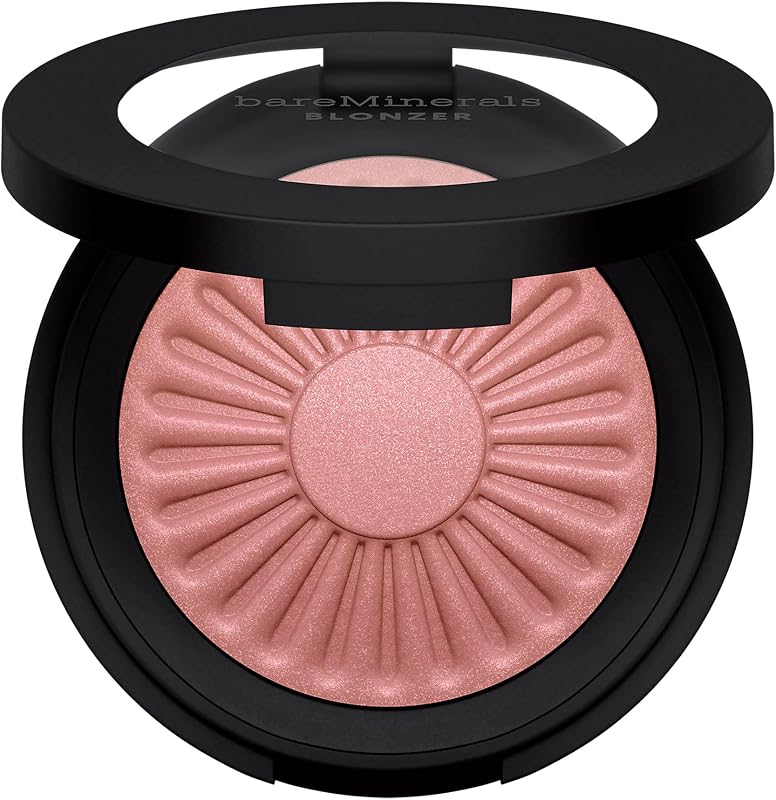 Gen Nude Blonzer, Blush & Bronzer Hybrid, Talc-Free Compact Powder Makeup, Buildable Luminous Finish, All-Day Wear, Rosy-Bronze Shades, Vegan
