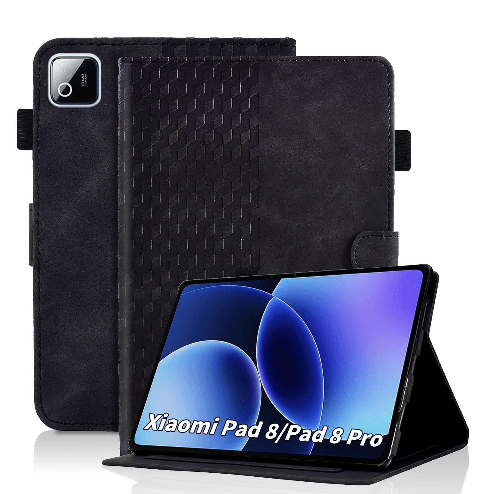 Case for Honor Pad X8a 11 Inch Tablet 2024 Protective Case Premium Leather Folio Smart Case with Auto Sleep/Wake Pen Holder Card Slot for Honor Pad X8a- Dark Green — view 148