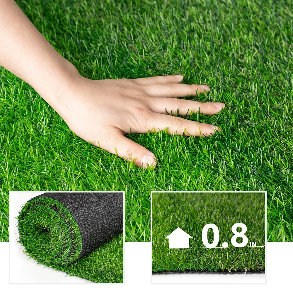 Amazon.com: LITA Artificial Grass Rug Outdoor Artificial Turf