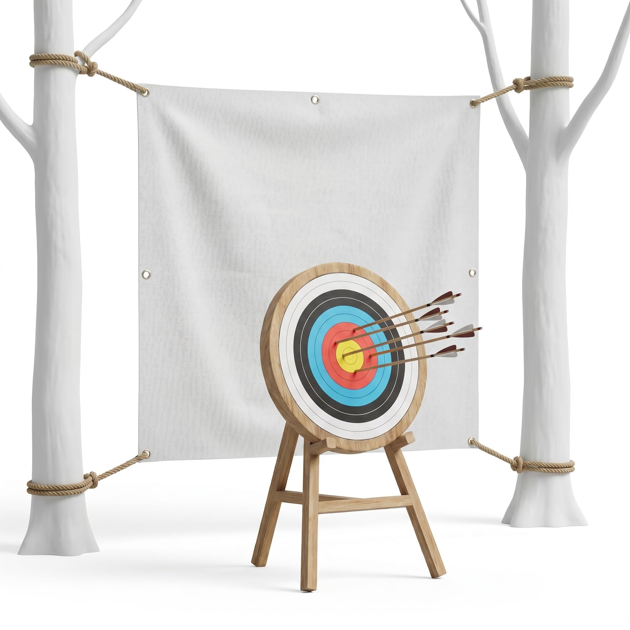 5ft×5ft Heavy Duty Archery Backstop Netting
