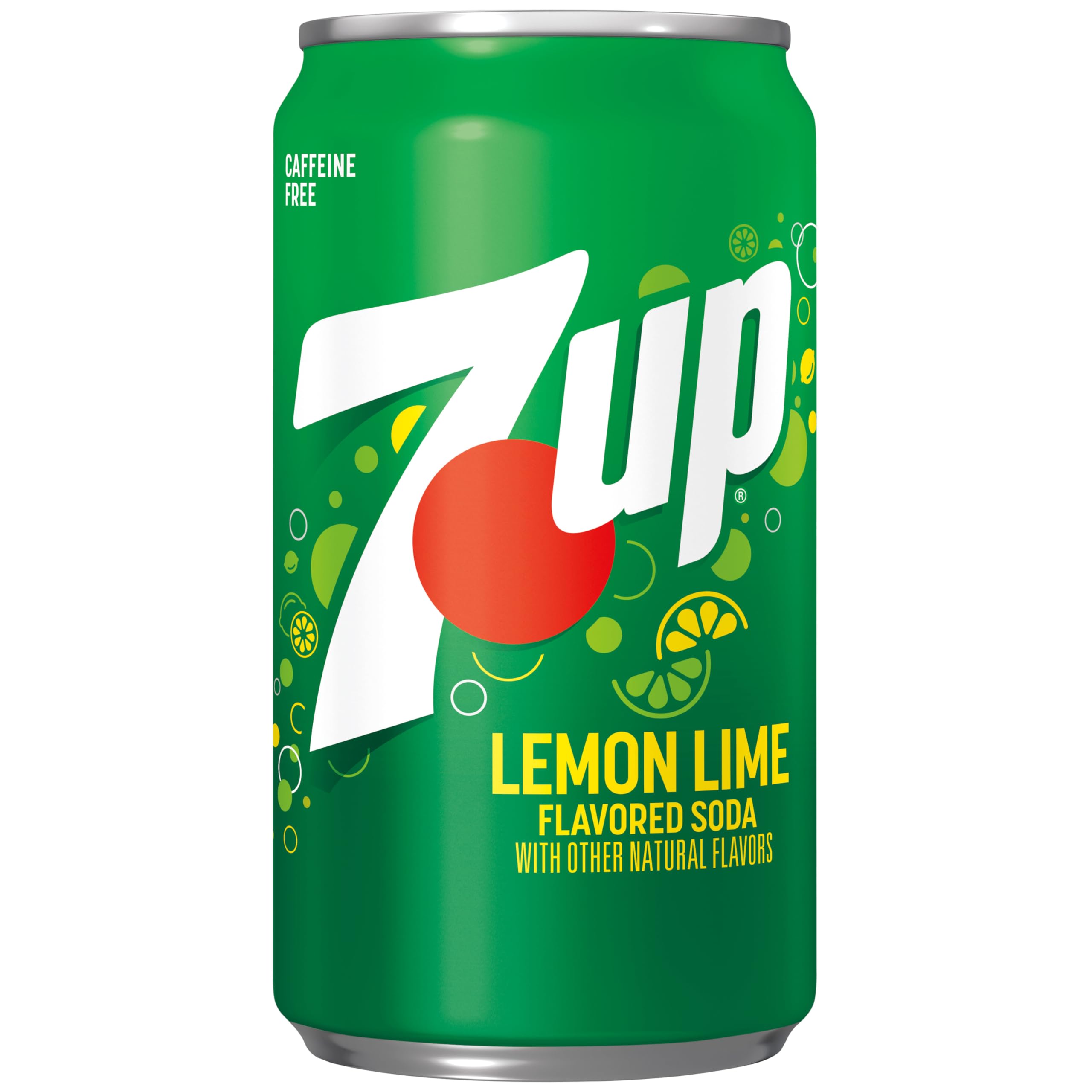 7UP Lemon Lime Soda, 7.5 Fl Oz Cans, 6 Pack