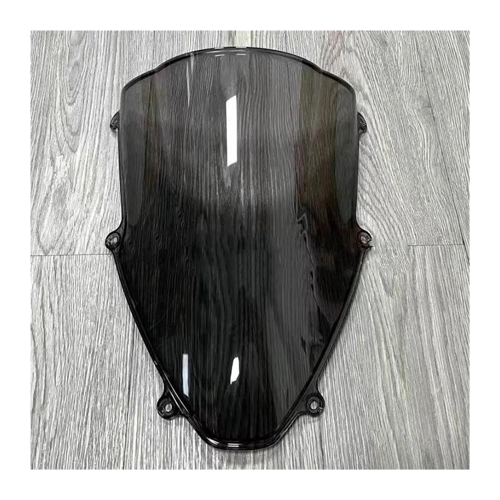 Dla CBR1000RR-R Fireblade SP 2020 2021 2022 2023 Szyba Przednia Motocykla Deflektory Wiatru Podwójna Szyba Bąbelkowa Deflektor Przedniej Szyby Motocykla(Szary)