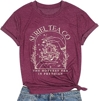 Acotar Velaris Shirt Women Acotar Night Court T Shirt Suriel Tea Co Tee