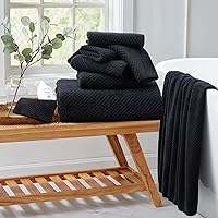 Vista 2 de Juego de 4 toallas de baño extra grandes (35 x 70 pulgadas), toallas de baño de gran tamaño, súper suaves, altamente absorbentes, juego de toallas