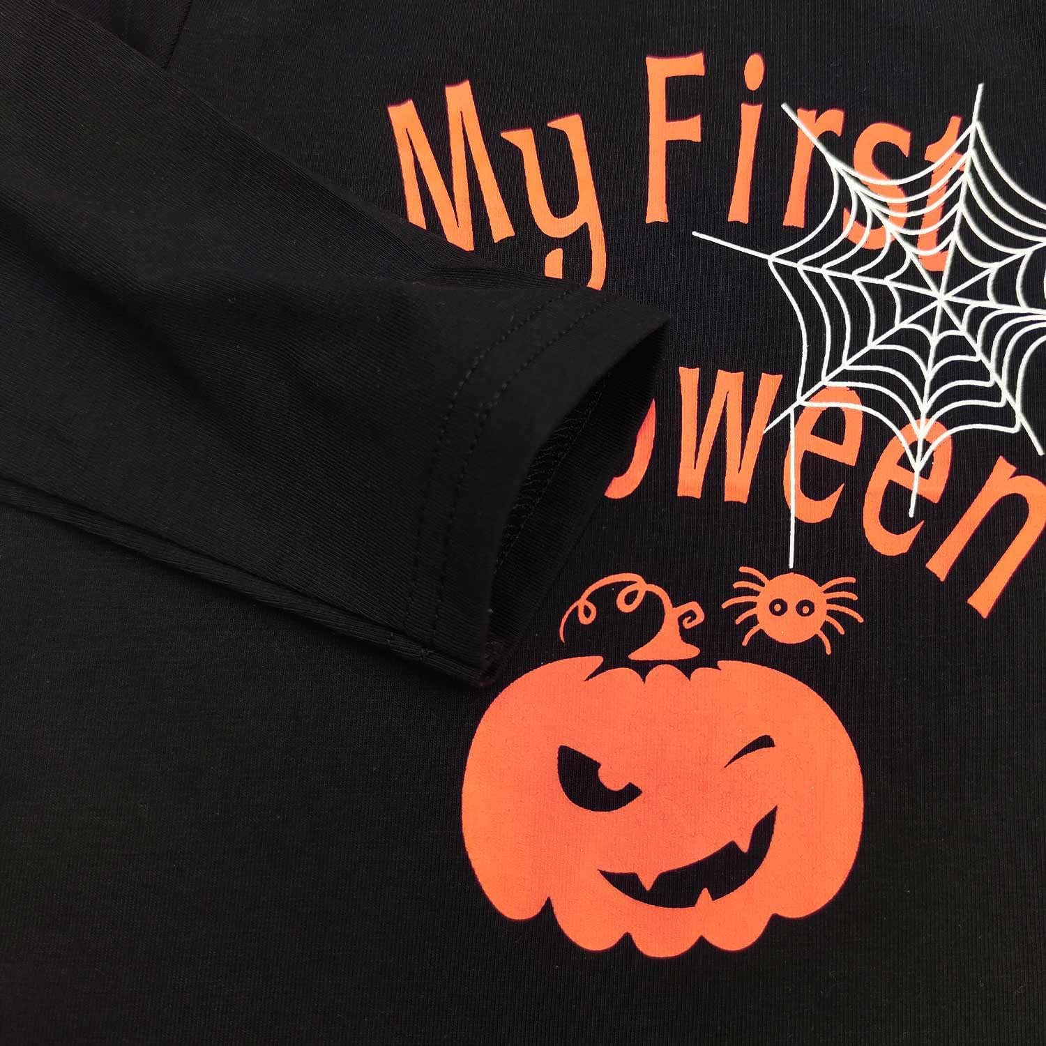 Baby Boys Girls My First Halloween Bat Costumes Newborn Infant Pumpkin Spider Pants Set Pirate Captain Outfits - Image 5