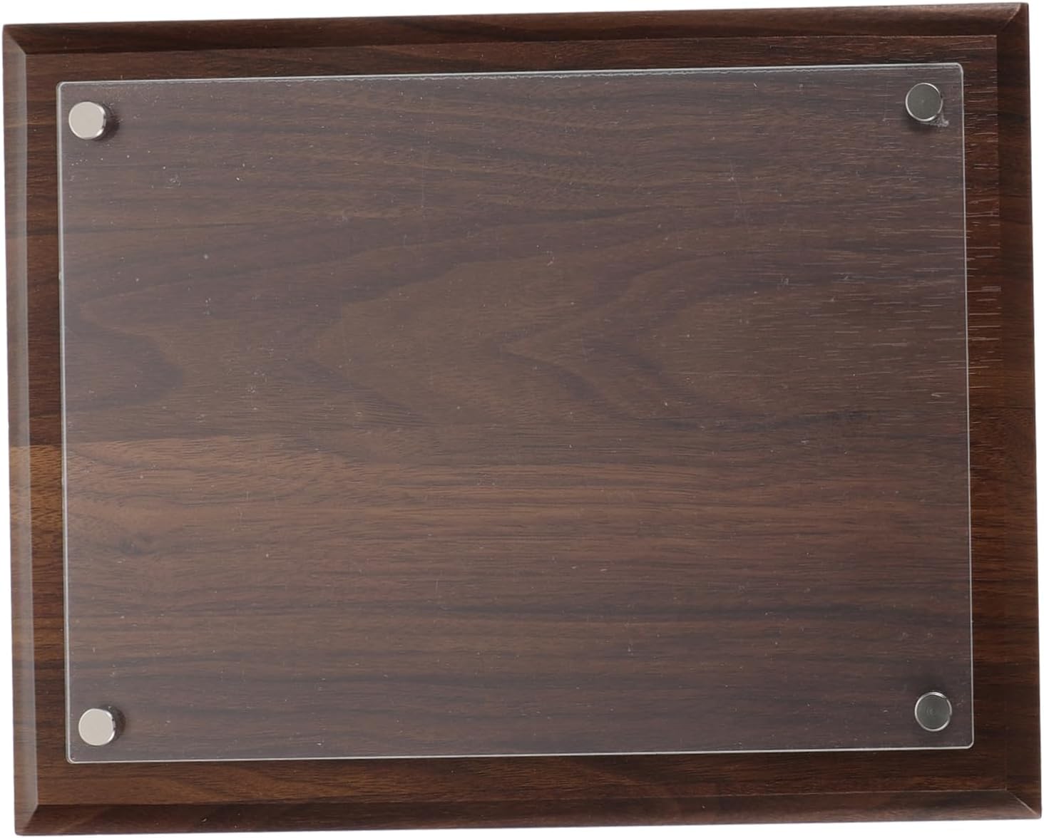 Luxshiny 1 Pc Wooden Picture Frame A5 Size Glass Photo Holder for Home Ideal for Diploma Marriage License Award Display