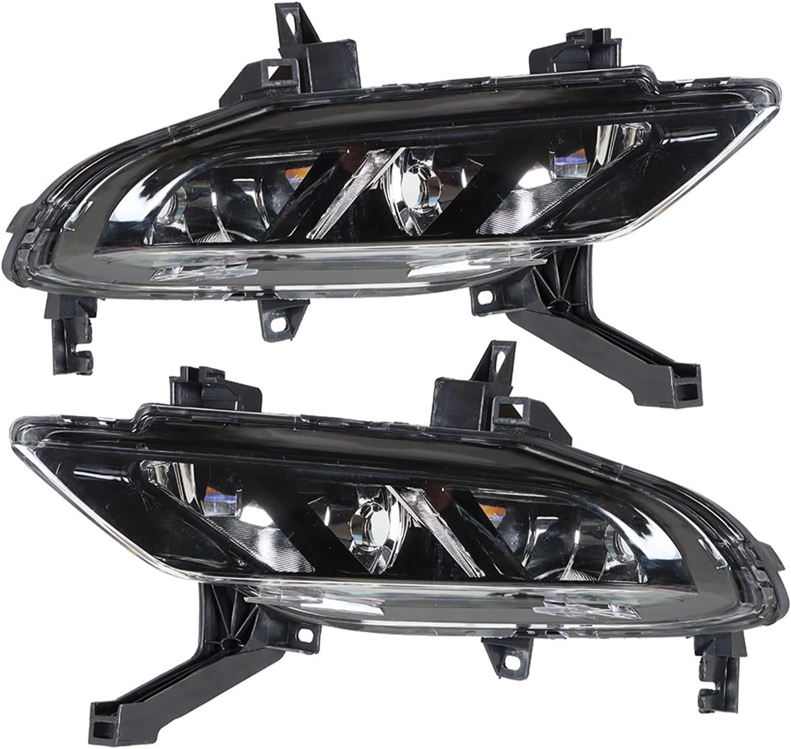 Left Driver and Right Passenger Sides Pair Fog Lights Replacement for Nissan Maxima 2016-2019 Fog Lights Driving Lamps 261504RA0B 261554RA0B